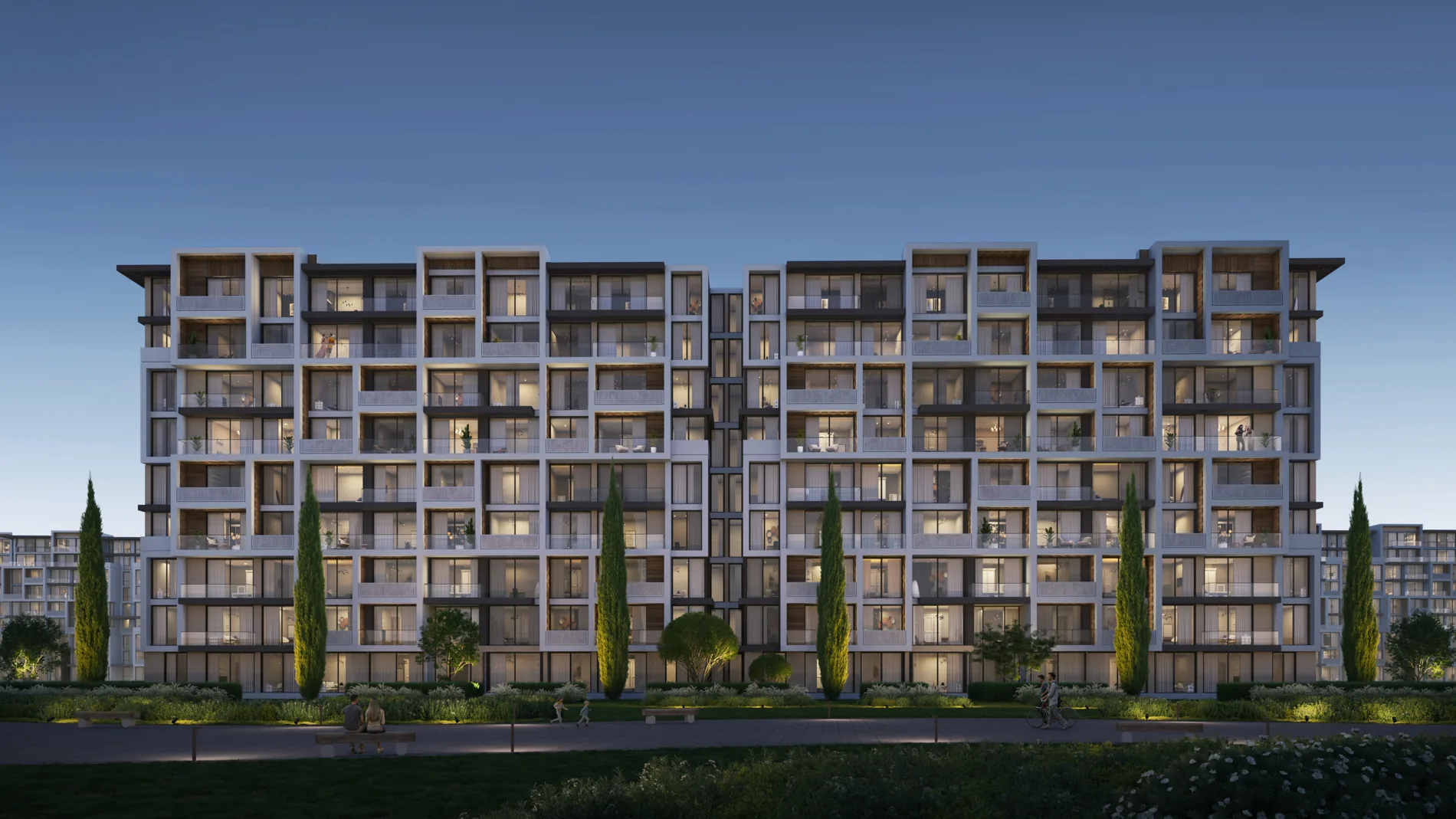 Approved project architectural rendering